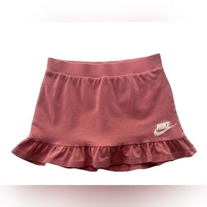 Nike Pink Ruffle Skort Little Girls